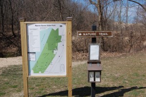 Warren Dunes State Park Trail Sign