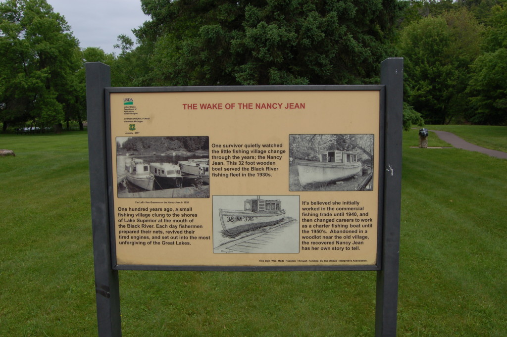Black River Scenic Byway History Sign