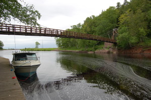 Black River Harbor Wooden Bridge