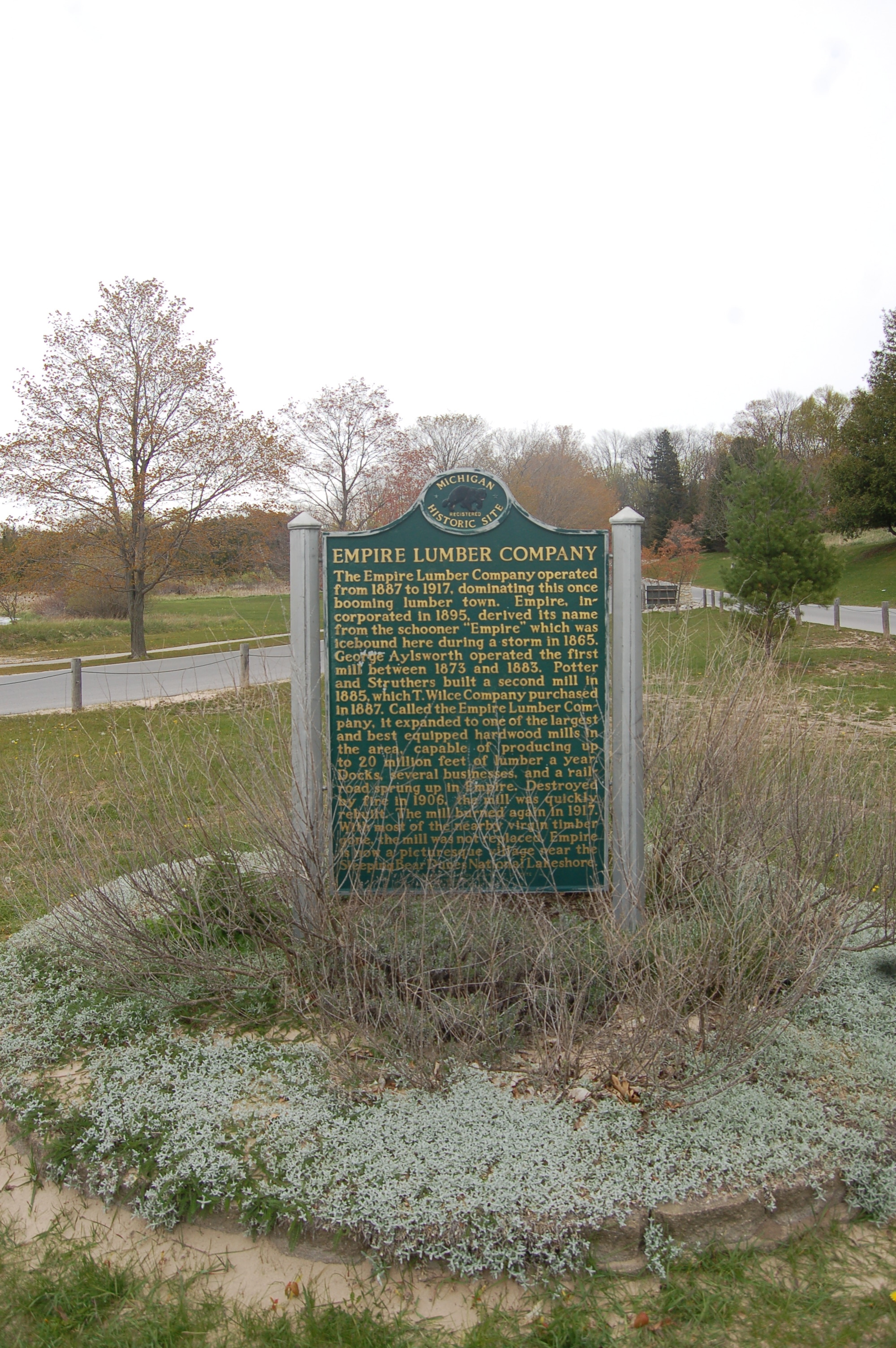 Empire Lumber Company Manning Lighthouse Travel the Mitten