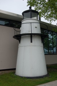 Frying Pan Island Lighthouse Vertical