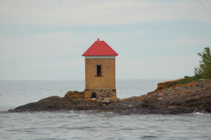 Gull Rock outhouse