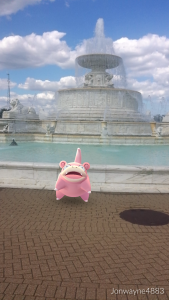 Detroit Belle Isle Fountain Pokemon Go