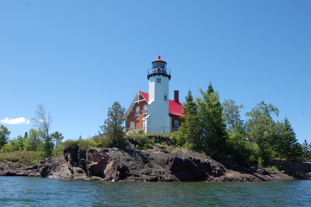 Eagle Harbor Lighthouse Kayak Trip Lake Superior Michigan Keweenaw