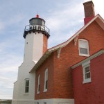 Eagle Harbor Lighthouse Vertical