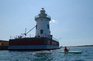 Harbor Beach Lighthouse Kayak