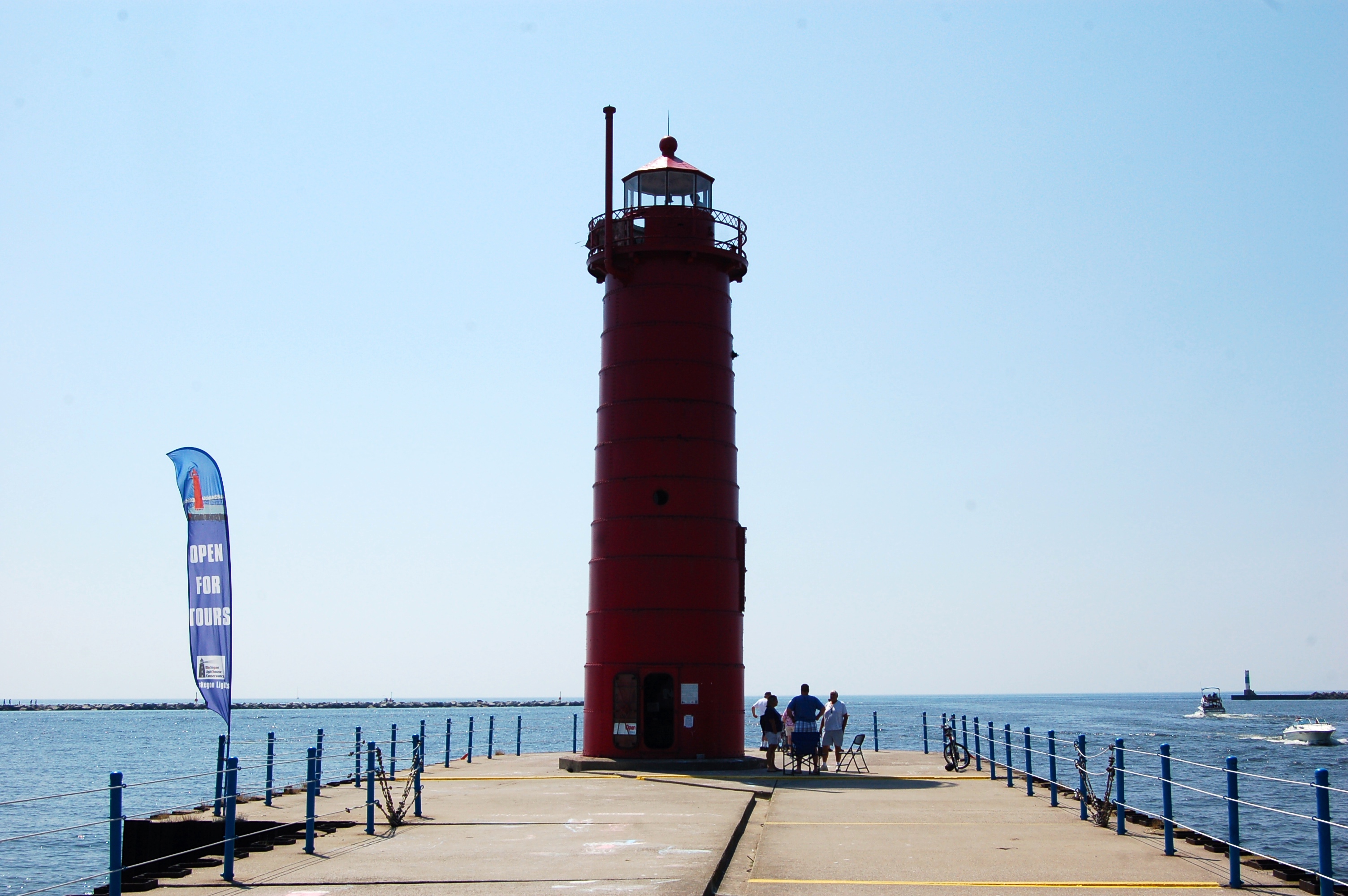 Muskegon South Breakwater Light Cover PHoto