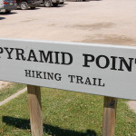 Pyramid Point Hiking Trail Sign