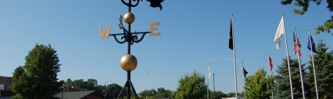 Michigan Roadside Attractions: World's Largest Weathervane in Montague