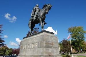 George Custer Statue Monroe Michigan