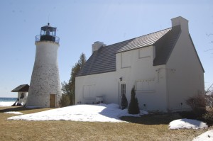 Old Presque Isle Lighthouse Snow