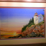 Guiding Lights by Michael Ingle (Artprize 2016) (Bass Harbor Lighthouse)