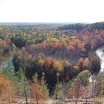 Manistee River High Rollway – Stunning Fall Views in Northern Michigan