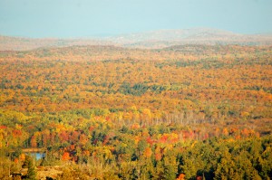 Fall Color View Sugarloaf Mountain Marquette