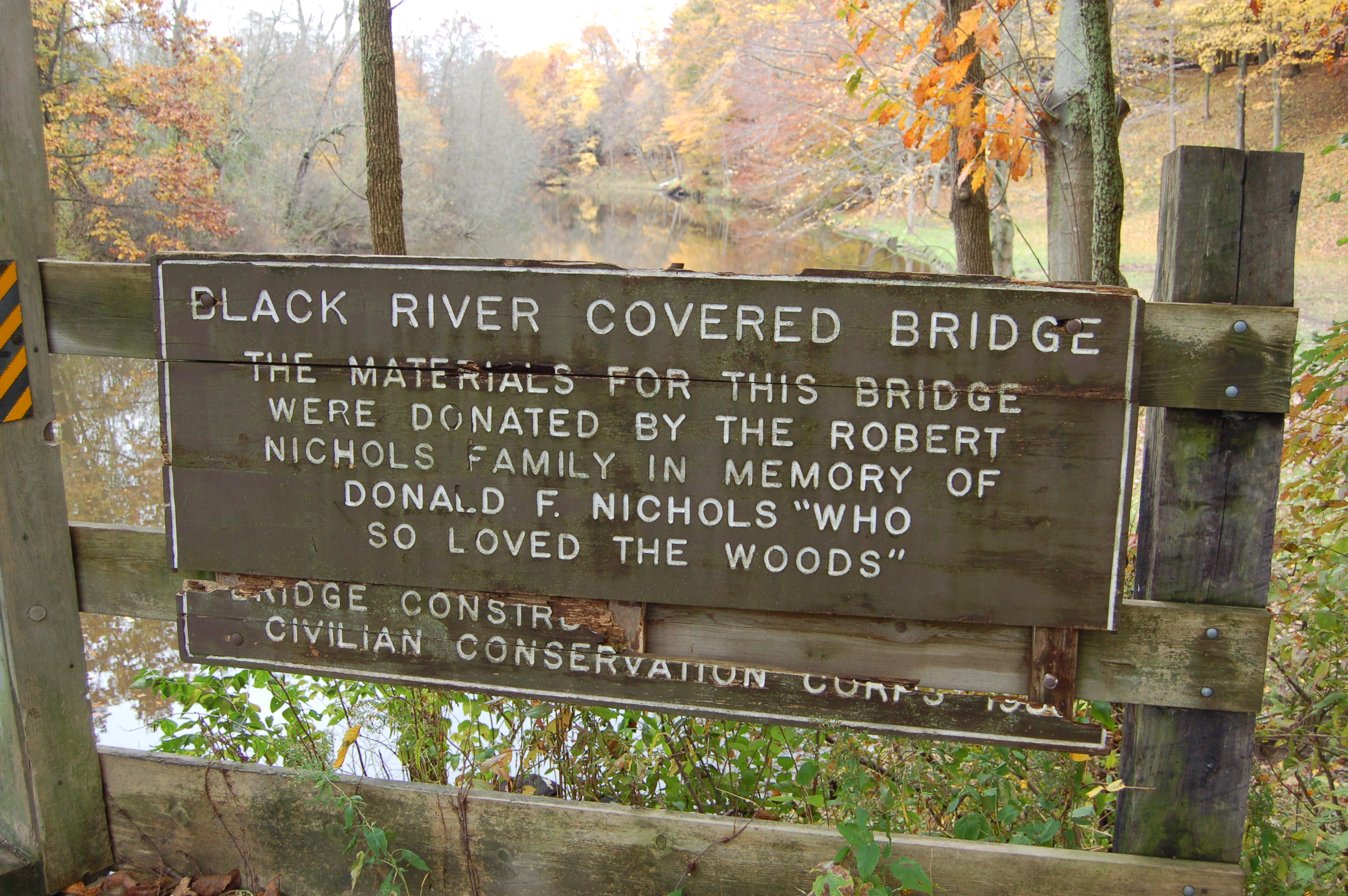 Kal Haven Trail Black River Covered Bridge