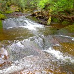 Union Mine Trail Small Waterfall Porcupine Mountains