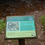 Union Mine Trail Trap Rock Sign
