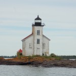 Gull Rock Lighthouse Lake Superior Front