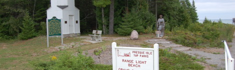 Presque Isle Front Range Light and Park - Lake Huron