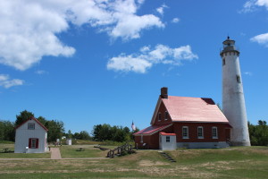 Tawas Point Lighthouse Tower and Dwelling
