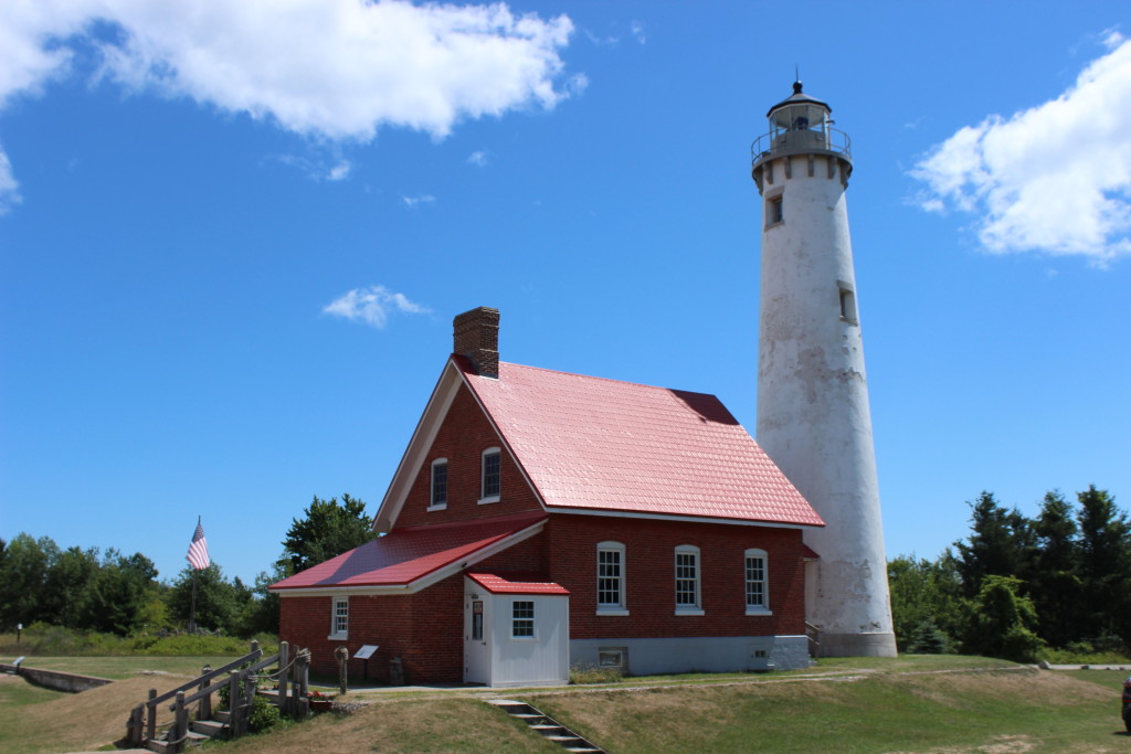 Tawas Point State Park Victorian Lighthouse Michigan