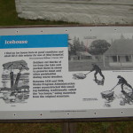 Fort Wilkins Historic State Park Icehouse Sign