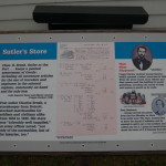 Fort Wilkins Historic State Park Sutlers Store Sign