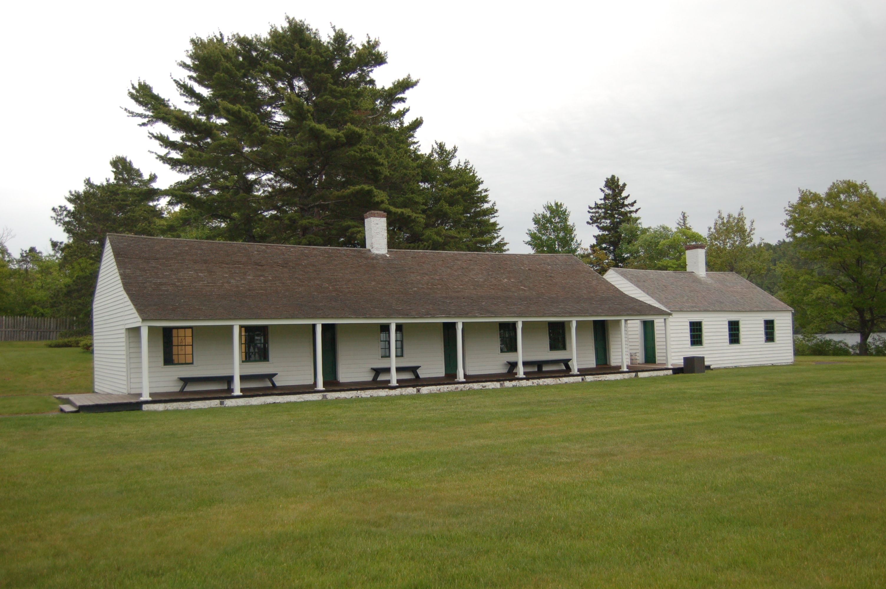 Fort wilkins Historic State Park Barrack Copper Harbor Travel the Mitten