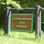 Laughing Whitefish Falls Scenic Site DNR Sign