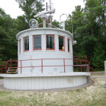 40 Mile Point Lighthouse Calcite Boathouse