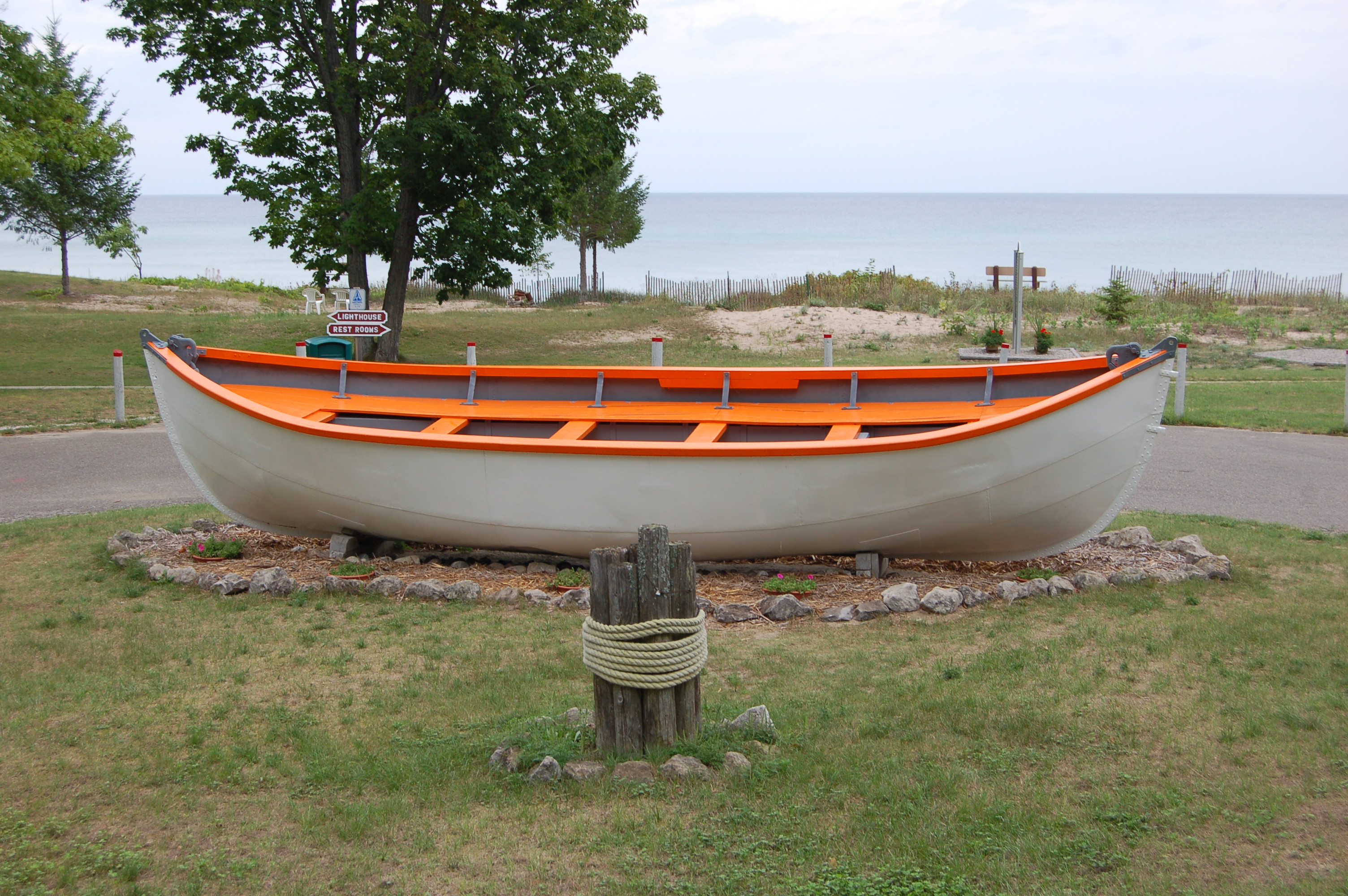 40 Mile Point Lighthouse Lifeboat