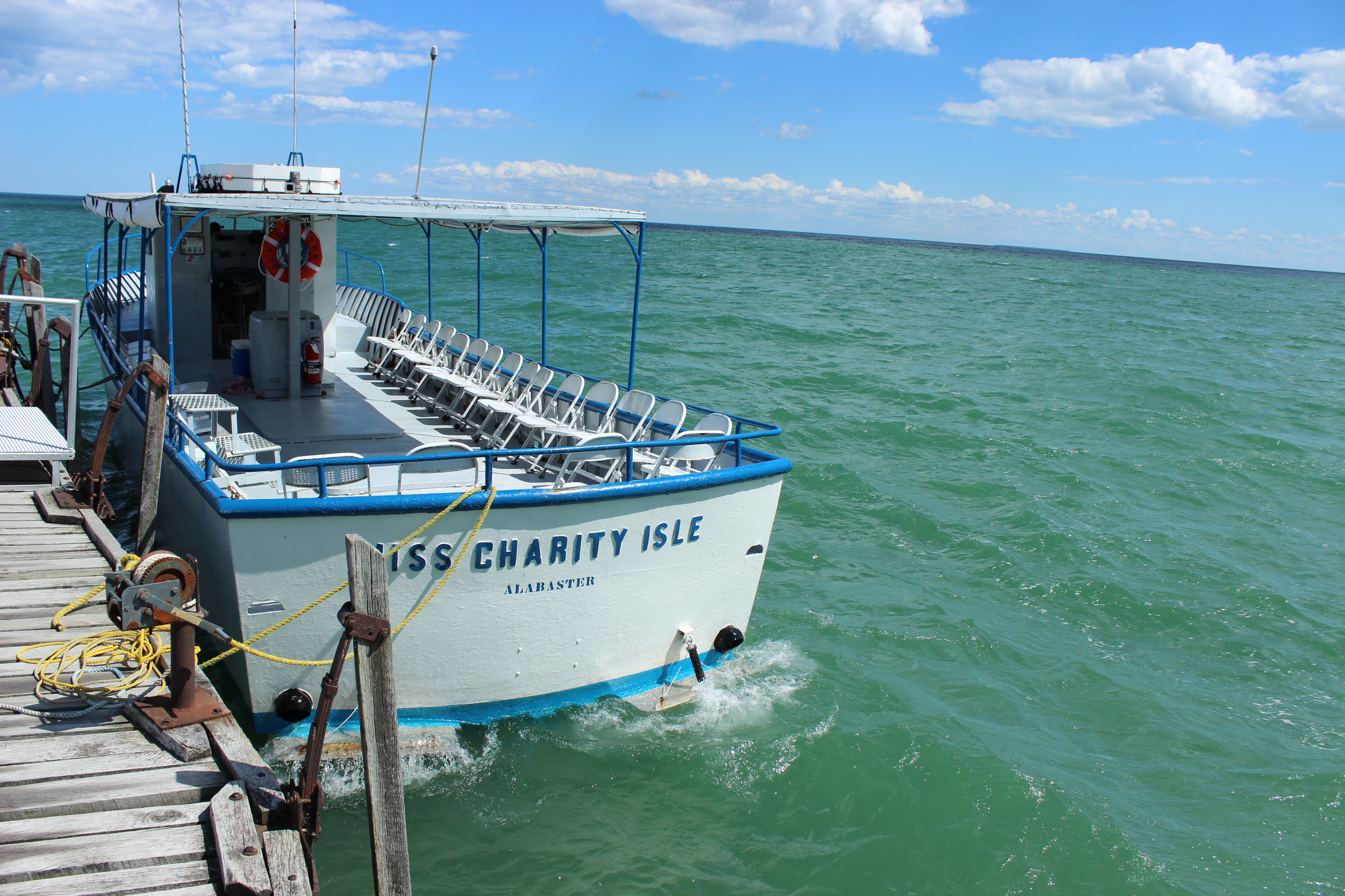 Charity Island Lighthouse Cruise Miss Charity Isle