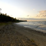 Forty Mile Point Lighthouse Shipwreck Beach