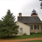 McGulpin Point Lighthouse Back Side View
