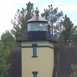 Mendota Lighthouse Bete Grise Michigan Tower Close Up