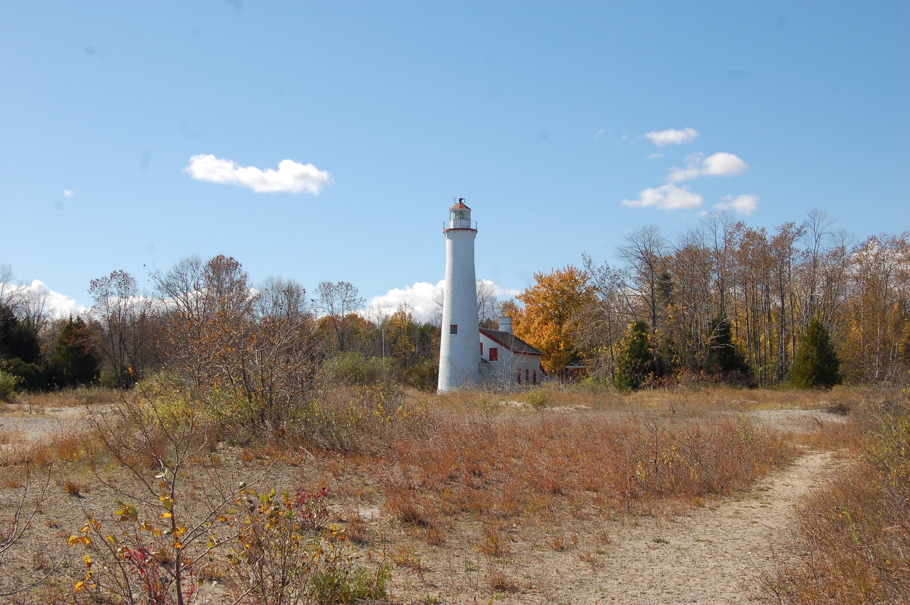 Sturgeon Point Lighthouse Fall Color