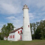 Sturgeon Point Lighthouse Lake Huron Michigan