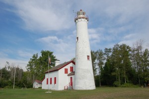 Sturgeon Point Lighthouse Lake Huron Michigan