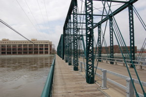 Sixth Street Bridge Grand Rapids MI Roadside Attraction