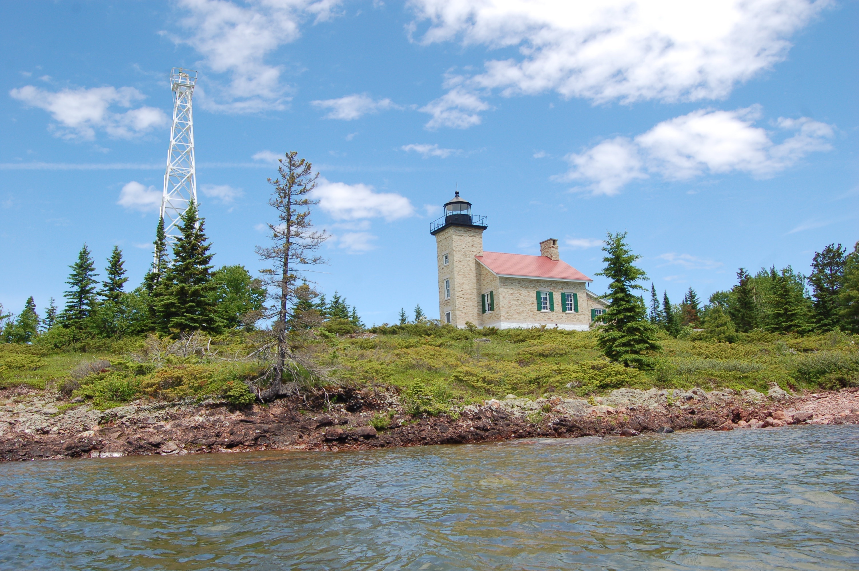 Copper Harbor Lighthouse Michigan Lake Superior