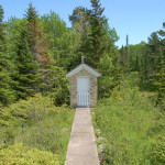 Copper Harbor Lighthouse Outhouse
