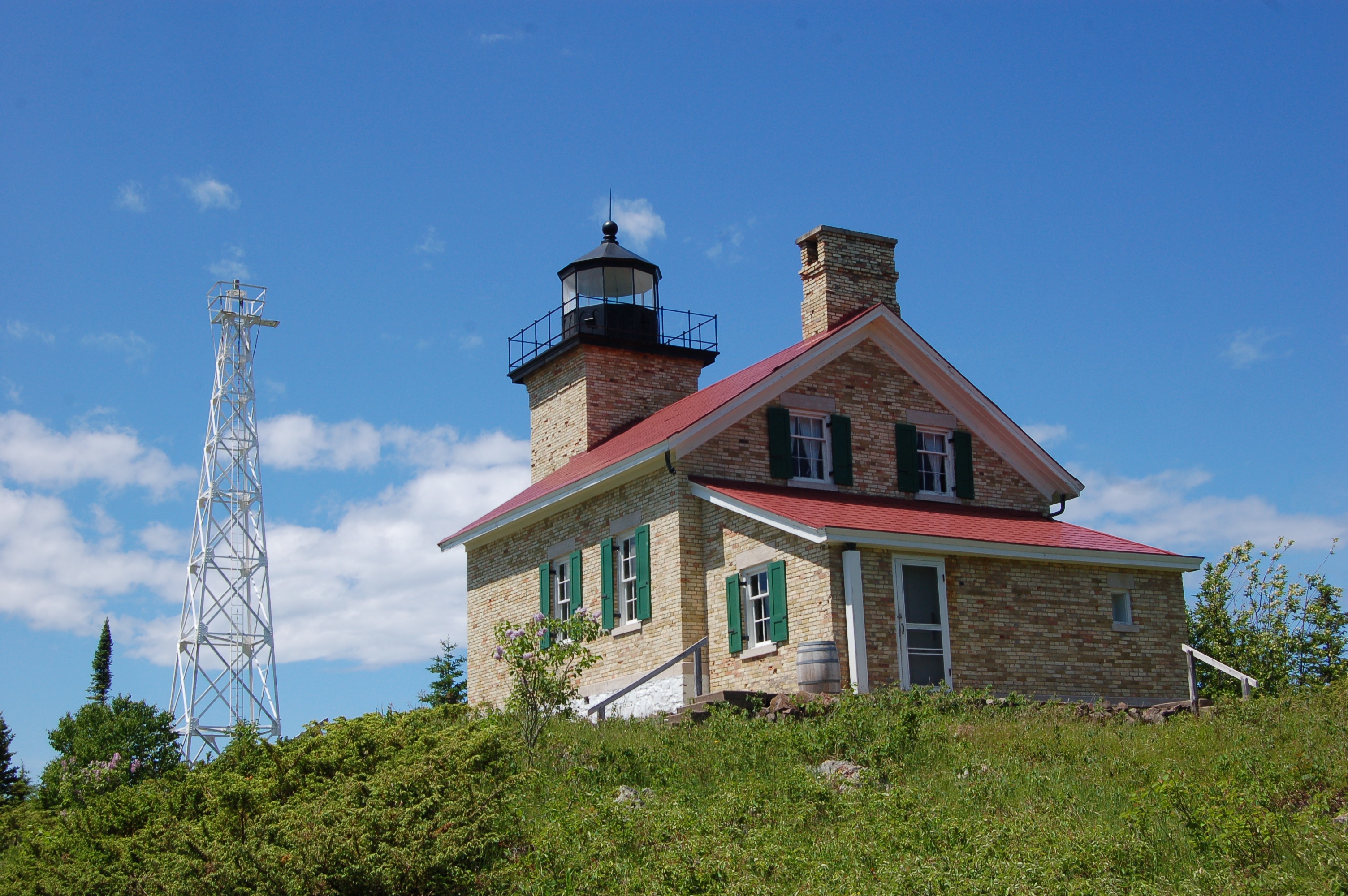 Copper Harbor Lighthouse Side View