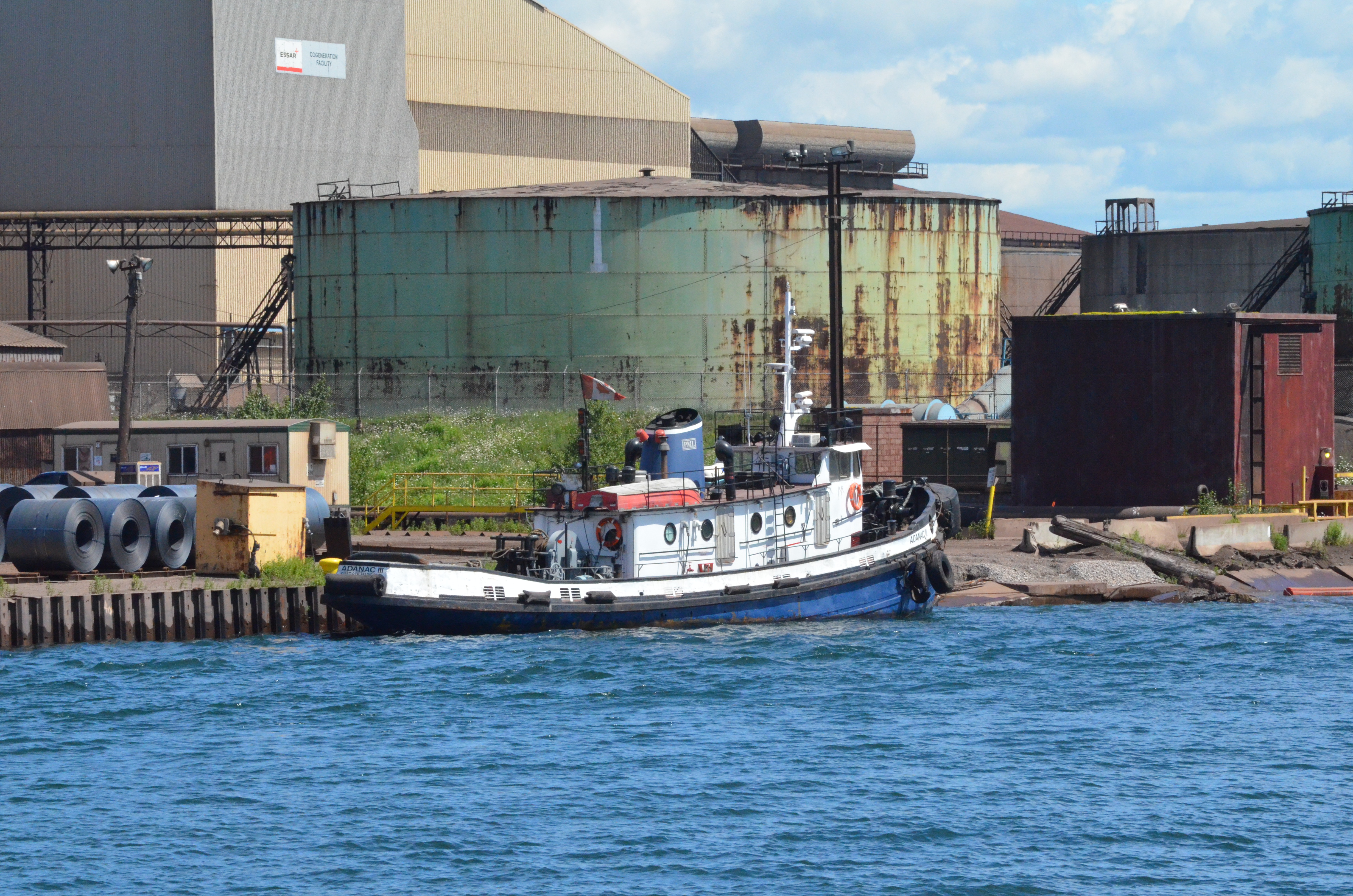 Soo Locks Boat Tours Adanac Tugboat Ontario