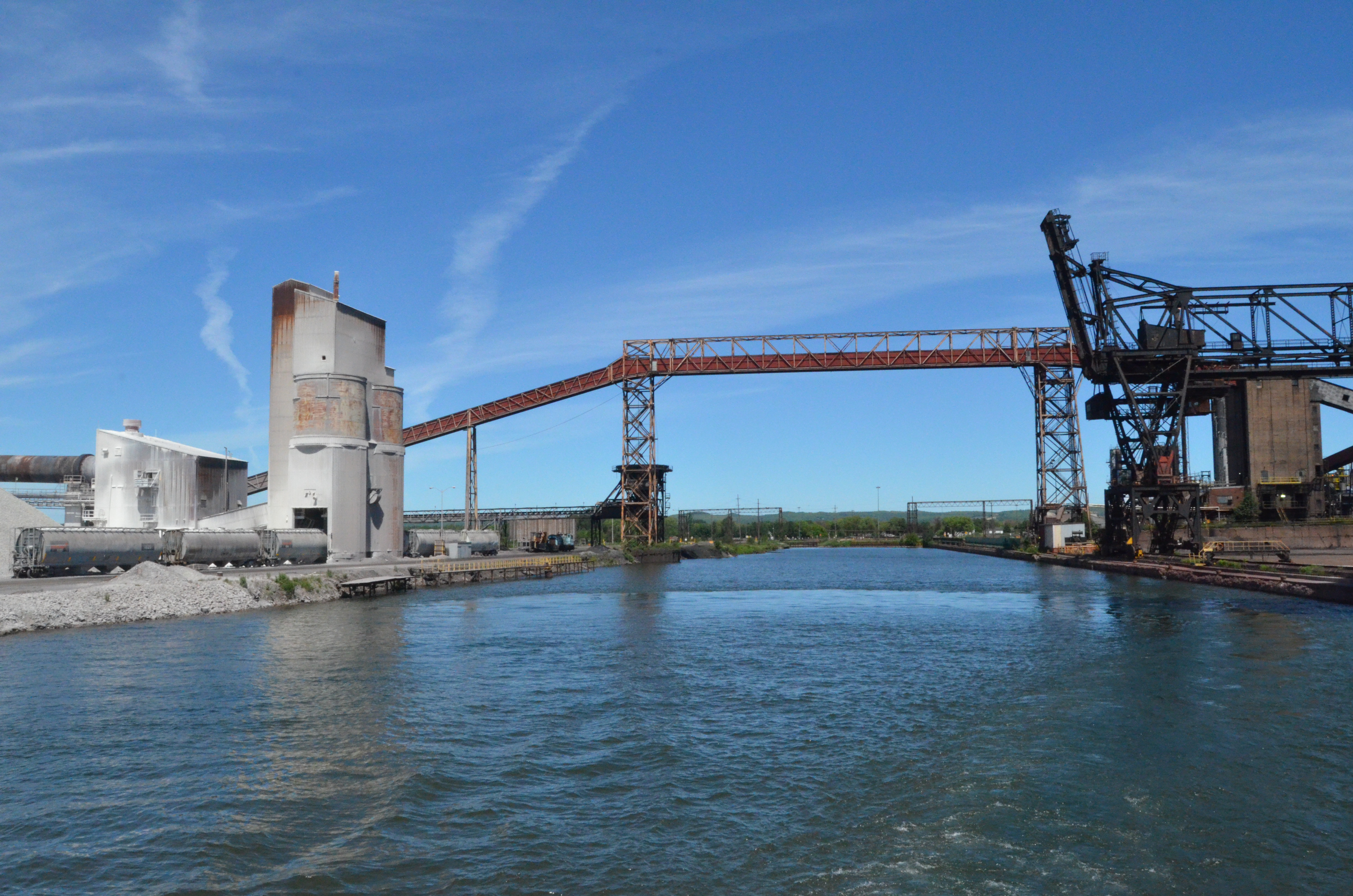Soo Locks Boat Tours Essar Steel Ontario 4