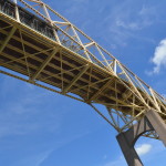 Soo Locks Boat Tours International Bridge Underside