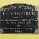 Soo Locks Boat Tours Le Voyageur Vessel Information