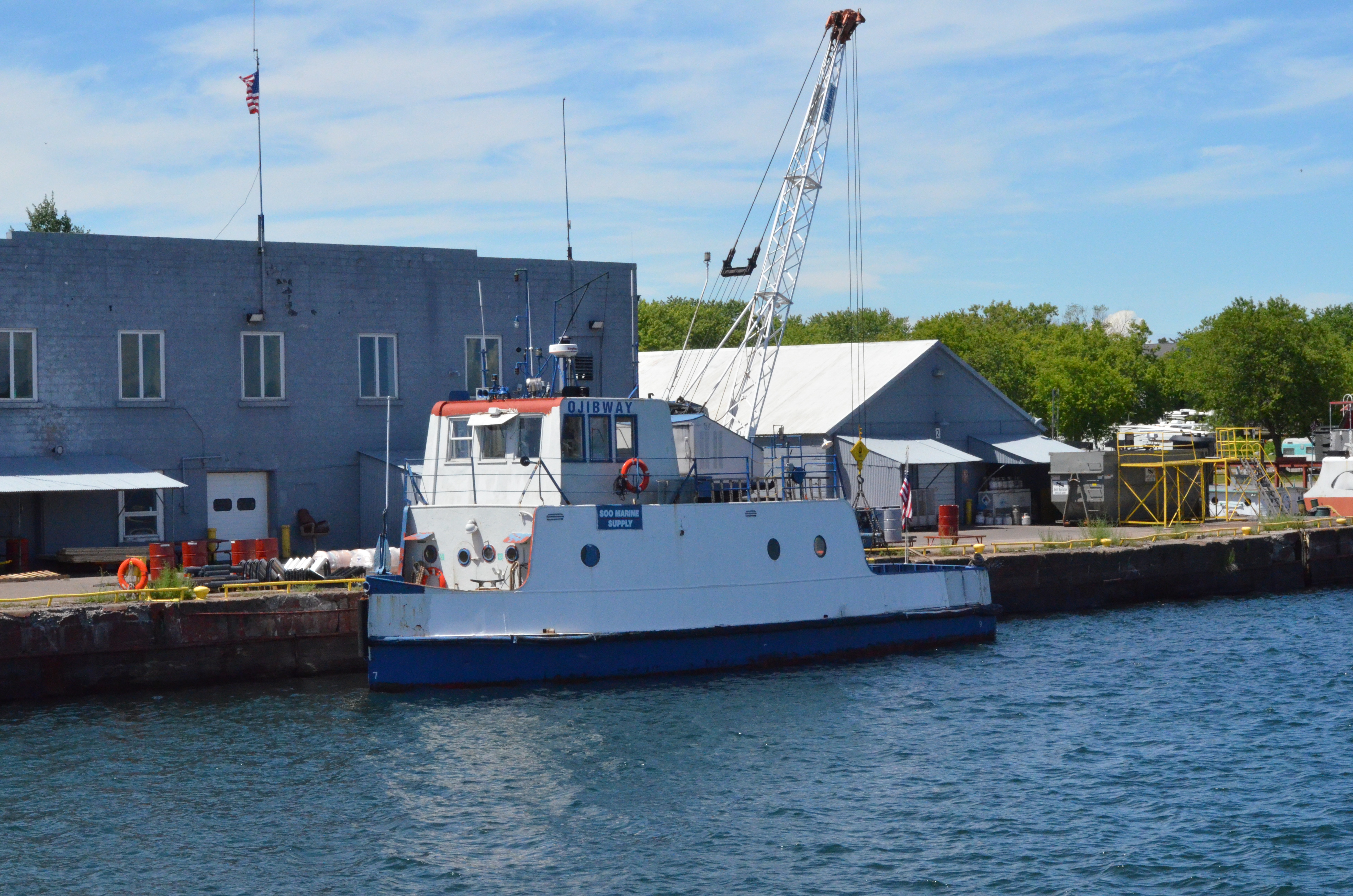 Soo Locks Boat Tours Ojibway Supply Ship Sault Ste. Marie