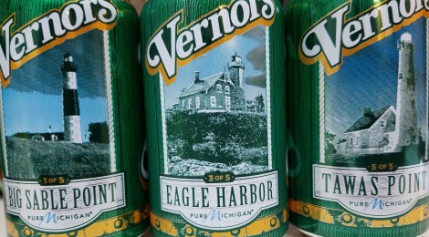 Michigan Lighthouses Shine Bright on New Vernors Lighthouse Collection Cans