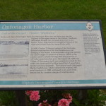 Ontonagon Lighthouse Harbor Plaque History