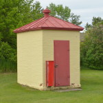 Ontonagon Lighthouse Outhouse Michigan